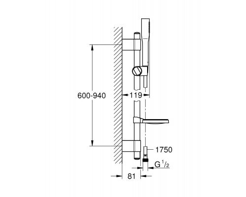 Душевой гарнитур Grohe Euphoria Cosmopolitan 27368000