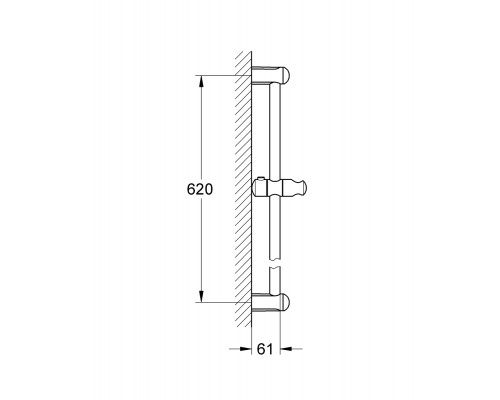 Душевая штанга Grohe Tempesta Classic 27523000