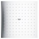 Верхний душ Grohe Rainshower Allure 26054000, 229*229 мм, 1 режим струи, с держателем без ограничения расхода воды, 22,9 см