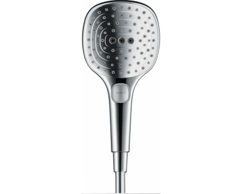 Ручной душ Hansgrohe 26520000 Raindance Select E120 3jet, 12 см, 3 режима лейки, хром