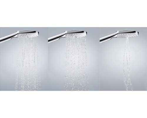 Ручной душ Hansgrohe 26520000 Raindance Select E120 3jet, 12 см, 3 режима лейки, хром