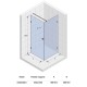 Душевое ограждение квадратное Riho Scandic M201 95 x 95 см (GX0205201/GX0205202)