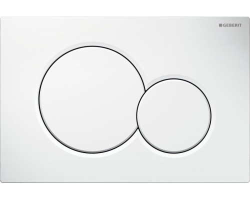 Кнопка смыва Geberit Sigma Type 01 115.770.11.5 белая, пластик