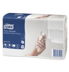 Листовые полотенца Tork Xpress 471117 H2 сложения Multifold,(Блок: 20 уп. по 190 шт.), белые