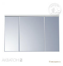 Шкаф-зеркало Акватон Брук 120 см 1A200802BC010 со светильником