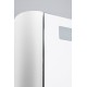 Зеркальный шкаф Am.Pm Sensation M30MCL0801WG, цвет - белый глянец, с подсветкой, левый, 80 см