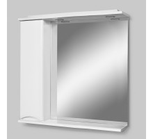 Зеркальный шкаф Am.Pm Like M80MPR0801WG/M80MPL0801WG 80см, левый/правый, белый, с подсветкой