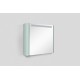 Зеркальный шкаф Am.Pm Sensation M30MCR0801GG, правый, 80 см, с подсветкой, мятный