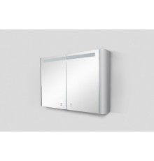 Зеркальный шкаф Am.Pm Sensation M30MCX1001FG, 100 см, с подсветкой, серый шелк