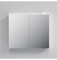 Зеркало-шкаф AM.PM Spirit 2.0 80 с подсветкой белый глянец M70AMCX0801WG