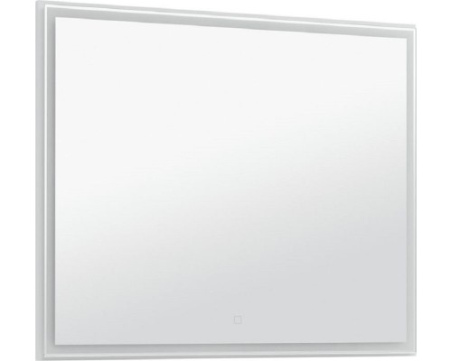 Зеркало Aquanet Nova Lite 100, 242622, с подсветкой, цвет рамки белый глянец