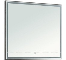 Зеркало Aquanet Nova Lite 90 см, с LED подсветкой, дуб рошелье, 00242263
