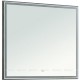 Зеркало Aquanet Nova Lite 90 см, с LED подсветкой, дуб рошелье, 00242263