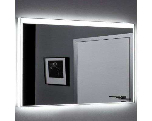 Зеркало Aquanet Палермо new 12085 120 см с Led подсветкой, сенсорный выключатель, 249356
