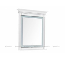 Зеркало Aquanet Селена 90 белый/серебро (201646)