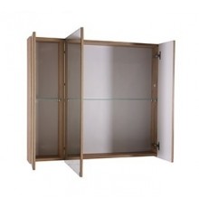 Зеркальный шкаф АСБ-Мебель Лира 85 см