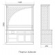 Комплект мебели Atoll Shale 166*208,5 см