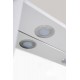 Зеркальный шкаф BelBagno Marino MARINO-SPC-600/750-1A-BL-P-L/R, 60 х 75 см, левый/правый, с LED-подсветкой, Bianco Lucido - белый глянец