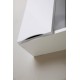Зеркальный шкаф BelBagno Marino MARINO-SPC-700/750-1A-BL-P-L/R, 70 х 75 см, с LED-подсветкой, Bianco Lucido - белый глянец, левый/правый