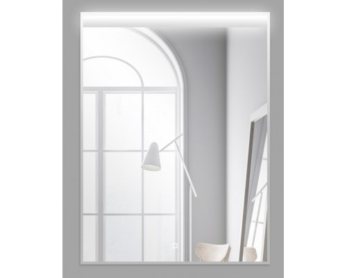 Зеркало BelBagno SPC-UNO 60 см, с подсветкой, белый, SPC-UNO-600-800-TCH