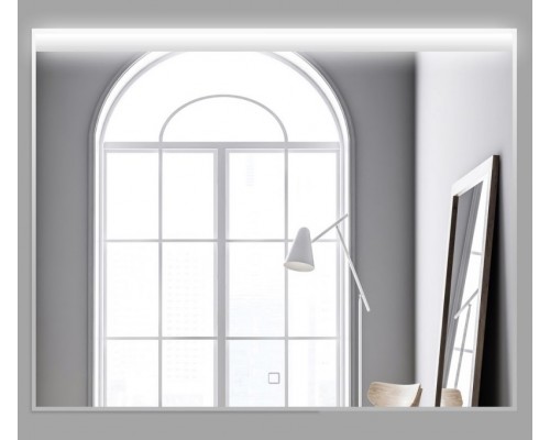 Зеркало BelBagno SPC-UNO 90 см, с подсветкой, белый, SPC-UNO-900-800-TCH