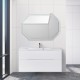 Тумба под раковину BelBagno Marino 100 см, Bianco Lucido - белый глянец, MARINO-H60-1000-2C-SO-BL-P