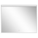 Зеркало BelBagno SPC-UNO 100 см, с подсветкой, белый, SPC-UNO-1000-800-TCH