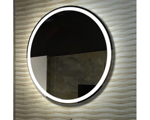 Зеркало Bellezza Ring 60 см с подсветкой, белый, 00000011239