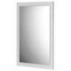 Зеркало без подсветки Belux Рояль В 65 (1), 64 см, белый глянцевый