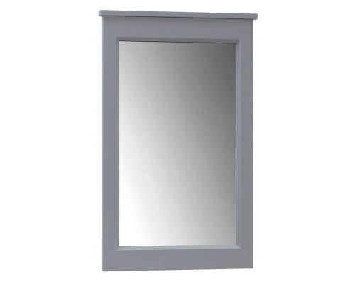 Зеркало Belux Болонья В 50 (30), 50 см, железный серый матовый