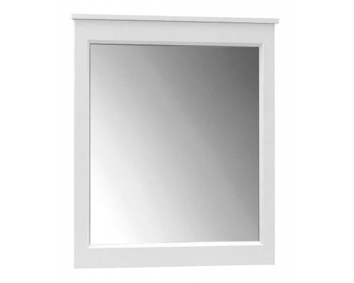 Зеркало Belux Болонья В 70 (18), 68 см, белый матовый