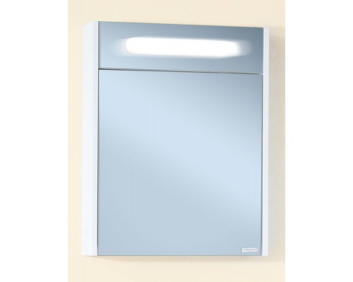 Зеркальный шкаф Бриклаер Палермо 55 с подсветкой