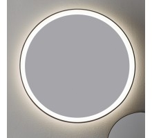Зеркало Burgbad 50 см с подсветкой, кварцевый металлик, SIDG050 K0517