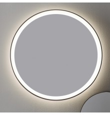 Зеркало Burgbad 50 см с подсветкой, кварцевый металлик, SIDG050 K0517