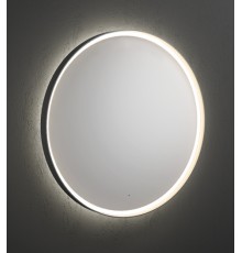 Зеркало Burgbad 90 см с подсветкой, металлик, SIDG090