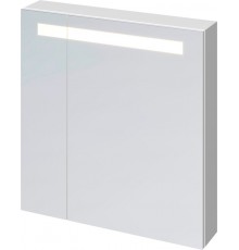 Зеркальный шкаф Cersanit Melar 70 см с подсветкой, универсальный, белый, SP-LS-MEL70-Os, 62618
