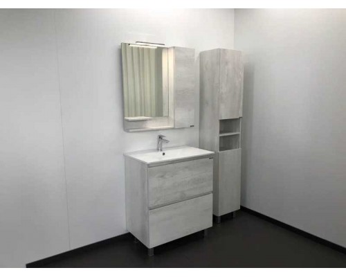 Зеркальный шкаф Comfortу Верона-75 дуб белый (4137100)