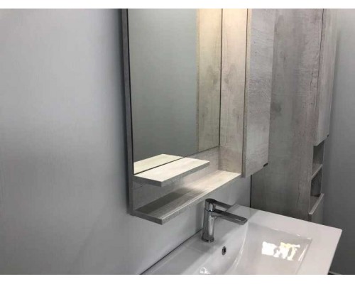 Зеркальный шкаф Comfortу Верона-75 дуб белый (4137100)