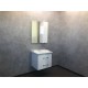 Зеркальный шкаф Comfortу Неаполь-65, белый глянец (4148728)