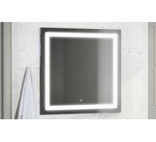 Зеркало Comfortу Квадрат 75, светодиодная подсветка, с сенсорным выключателем (4140521)