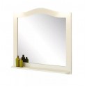 Зеркало с полкой Comforty Монако 100 белое (4136986)