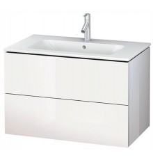 Тумба под раковину Duravit L-Cube LC62412222, подвесная 82 см, белый глянцевый