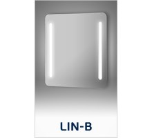 Зеркало Ellux Linea LIN-B2 Led со встроенными светильниками