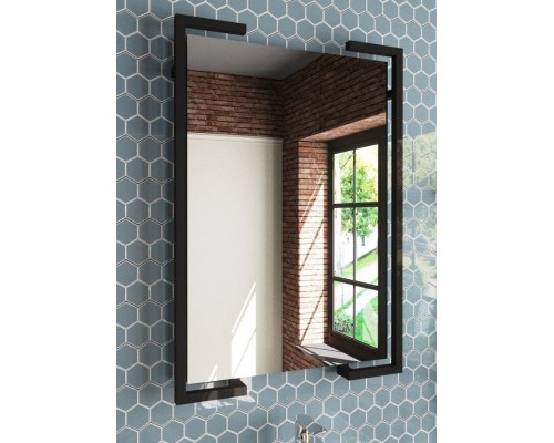 Зеркало Эстет Comfort Loft ФР-00003603 59 х 85 см прямоугольное, черный