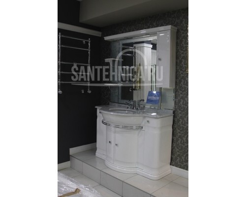 Комплект мебели Eurodesign Luxury Т0013613 Композиция №12, Bianco Lucido/фурнитура ORO