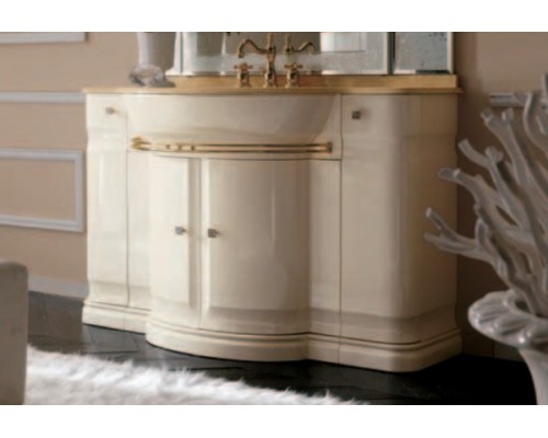 Комплект мебели Eurodesign Luxury Т0013613 Композиция №12, Bianco Lucido/фурнитура ORO