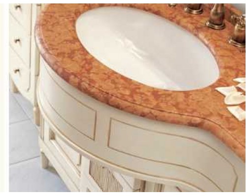Комплект мебели Eurodesign Luigi XVI № 5 Avorio Patinato/фурнитура бронза