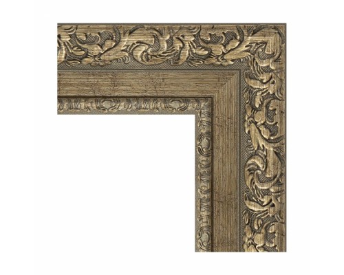 Зеркало с гравировкой в багетной раме Evoform Exclusive-G BY 4102 65 x 87 см, виньетка античная латунь