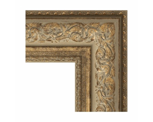 Зеркало с гравировкой в багетной раме Evoform Exclusive-G BY 4424 100 x 175 см, виньетка античная бронза