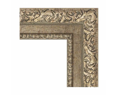 Зеркало с гравировкой в багетной раме Evoform Exclusive-G Floor BY 6313 80 x 200 см, виньетка античное серебро